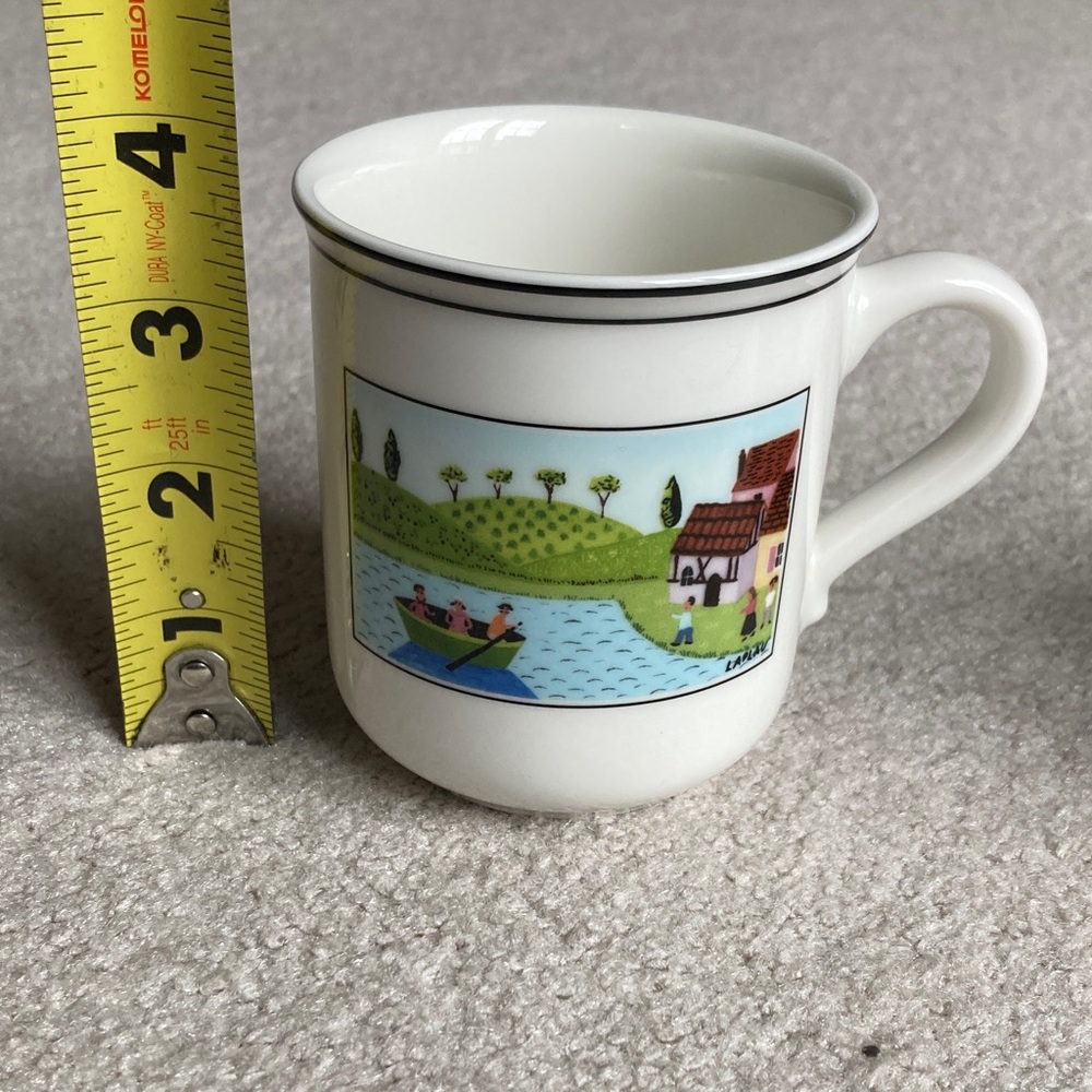Villeroy & Boch design naif mugs - farmland and boaters - Picture 9 of 10